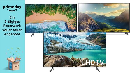 Amazon Prime Day - 4K-TVs von Samsung, Sony und LG stark reduziert [Anzeige]