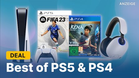 Amazon Prime Day 2023: Das sind die besten Angebote für PS5 + PS4