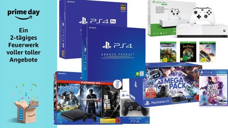 Amazon Prime Day – PS4 Pro für 249,99€, PSVR und Konsolenbundles günstig [Anzeige]