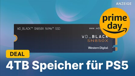 PS5-SSD im Prime Day-Angebot: Sichert euch jetzt stolze 4TB Speicher günstig bei Amazon