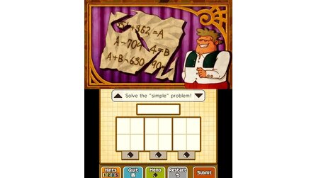 Professor Layton und die Maske der Wunder - Screenshots