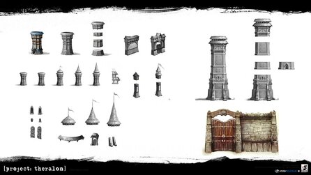 Project: Theralon - Artworks + Konzeptzeichnungen