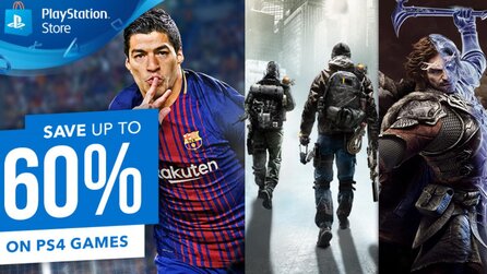 PS Store - Neuer Sale: Spart bis zu 80% auf jede Menge PS4- + PS3-Spiele