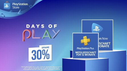 PS Store – Days of Play: Holt euch PS Plus und PS Now 30% günstiger [Anzeige]