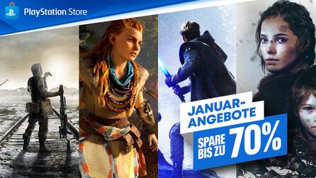 PS Store – Neue Angebote: Bis zu 70% auf PS4- + PS5-Spiele im Januar-Sale [Anzeige]