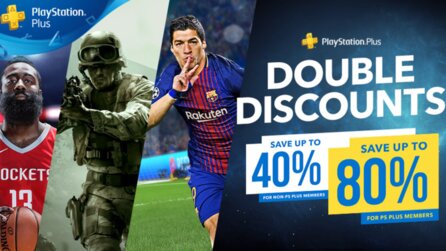 PS Store - Doppelte Rabatte auf PS4-Spiele, PS Plus-Nutzer sparen 40% extra