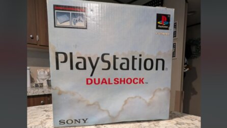 Glückspilz findet originalverpackte PS1 im Müllcontainer einer alten Dame - Er rettet die Konsole und zockt jetzt genüsslich mit seinen Kindern