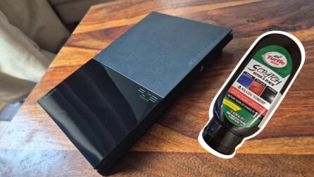 PlayStation-Spieler hat keine Lust mehr auf seine komplett zerkratzte PS2 und schmiert einfach Autopolitur drüber – das Ergebnis hat selbst ihn überrascht