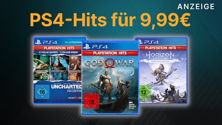 PS4-Hits im Angebot: Top-Spiele wie God of War + Uncharted für je 9,99€