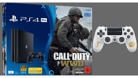 PS4 Pro im Bundle mit Call of Duty: WW2 und Destiny 2-Controller - PS4 + Xbox-Angebote bei MediaMarkt