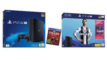 PS4 Pro im Bundle mit FIFA 19 oder Spider-Man - Cyber Week Angebote bei Amazon