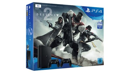 PS4 Slim im Bundle mit Destiny 2 und 2. Controller - Nur 245 Euro bei Zahlung mit masterpass