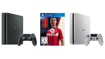 PS4 Slim Bundle kaufen und Angebot nutzen - FIFA 18 gratis dazu und 60 Euro Direktabzug