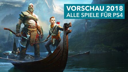 PS4-Spiele 2018 - Alle Game-Releases des Jahres im Überblick