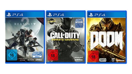 Destiny 2, CoD: Infinite Warfare und DOOM für nur 23,99 Euro - PS4-Bundle-Angebot bei MediaMarkt.de