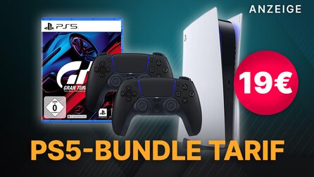 PS5 statt neuem Handy: Holt euch einen O2-Tarif mit PS5, Gran Turismo 7 und 60GB