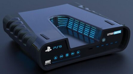 Design der PS5 - Erstes Foto des Devkits geleakt?
