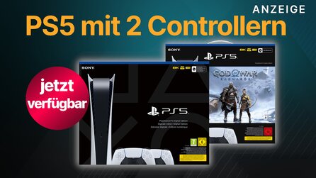 PS5-Bundle: Schnappt euch die Digital Edition jetzt mit zwei DualSense Controllern