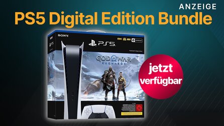 PS5 Digital Edition: Jetzt bei Amazon mit God of War Ragnarök holen, bevor sie ausverkauft ist