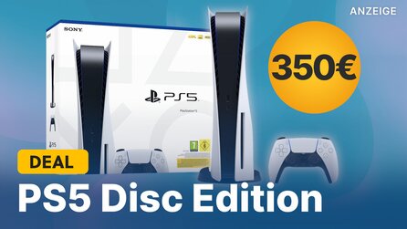 Teaserbild für Nur für kurze Zeit: PS5 Disc Edition für nur 350€ im Angebot sichern!