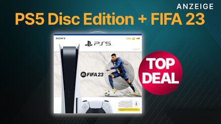 PS5-Bundle im Angebot: Holt euch die Disc Edition jetzt mit FIFA 23 günstiger