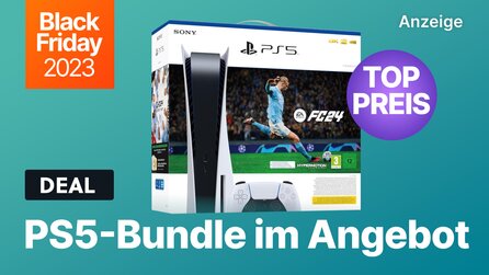 Das günstigste PS5-Bundle: Disc Edition mit EA Sports FC 24 im Amazon Black Friday-Angebot