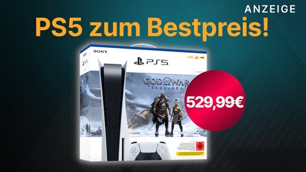 PS5 jetzt günstig wie nie! Disc Edition mit God of War Ragnarök für nur 529,99€ im Angebot