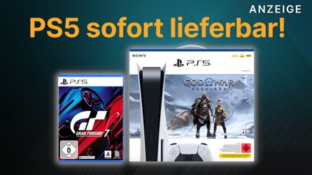 PS5 kaufen: Bundle mit God of War Ragnarök und Gran Turismo 7 sofort lieferbar!