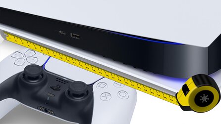 PS5: Größe, Maße + Gewicht: Passt die Konsole bei euch hin?