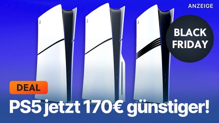 PS5 Slim ab heute 170€ günstiger: Amazon lässt den Preis der Konsole im Black-Friday-Angebot noch tiefer fallen!