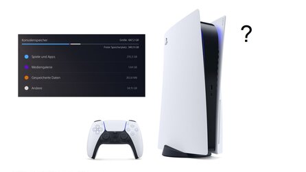 SSD der PS5 bietet laut Sony genügend Platz für eure Spiele