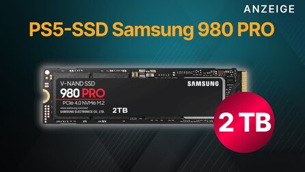 PS5-SSD mit 2 TB: Speicher jetzt günstig erweitern mit der Samsung 980 Pro
