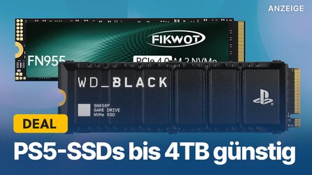 PS5-SSDs bis 4TB im Angebot: Jetzt den Speicher eurer Konsole zum Top-Preis aufrüsten!