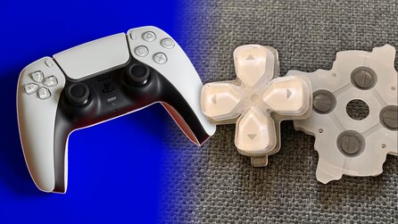 PS5-Spieler zockt so übertrieben hart, dass ihm ein kleines Kunststück gelingt - er bricht das Steuerkreuz seines DualSense in zwei Teile