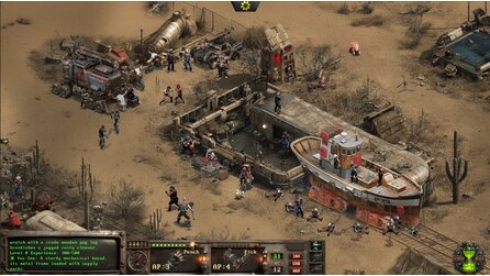 Rad New World - Screenshots zum an Fallout angelehntem 2D-Rollenspiel