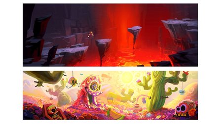 Rayman Legends - Artworks + Konzeptzeichnungen