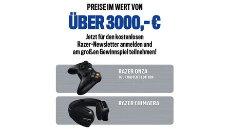 Razer-Gewinnspiel - Preise im Wert von 3.000 Euro gewinnen