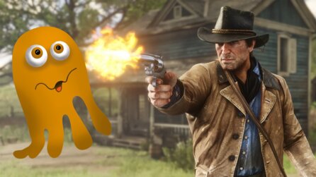Teaserbild für Red Dead Redemption 2: Spieler trifft in geheimen Raum auf Geist und führt mit seinem Revolver einen Wild-West-Exorzismus durch