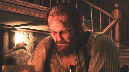 Red Dead 2-Fan findet spannendes Detail nach Kneipenschlägerei - NPC bleibt dauerhaft verletzt