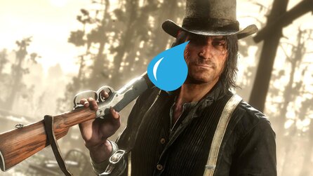 Zeit, Red Dead Redemption 2 zu schließen: Fan hat eine ganze Wagenladung Kopfgelder dabei und will dick abkassieren, aber dann stürzt alles über eine Klippe und ist futsch