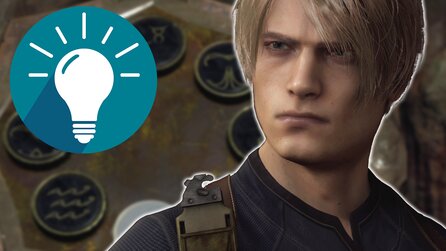 Resident Evil 4 Remake: Pult mit Druckflächen-Rätsel - Das sind die richtigen Symbol-Kombinationen