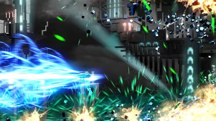 Resogun - Artwork-Trailer zur Spielwelt des 2D-Shoot em ups