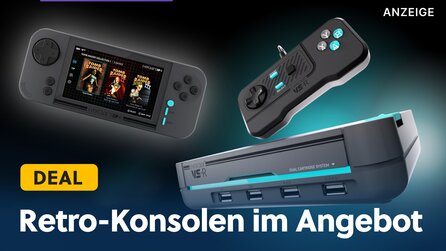 Retro-Sale bei Amazon: Holt euch jetzt starke Konsolen für Retro-Gaming plus richtig viele Spiele im Angebot!