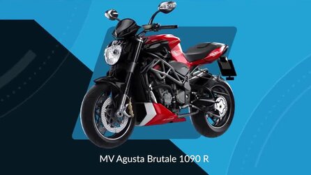 Ride - Naked-Bike MV Agusta Brutale 1090R im Trailer