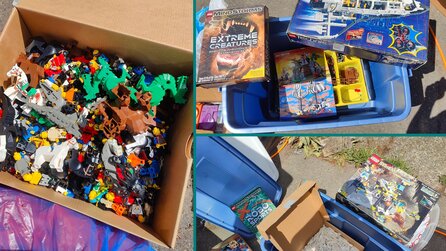 LEGO-Glückspilz findet kistenweise LEGO in Garage, das einfach verschenkt wird – und das einen Tag vor seinem Geburtstag