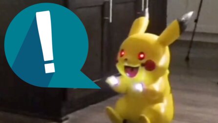 Pokémon-Fan baut sich als Schutz vor Einbrechern Pikachu, das Blitze schießen kann - und es ist so ein Gruselvieh, dass wir uns als Diebe fernhalten würden