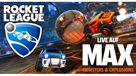 GamePro live auf MAX - Mirco kämpft heute Abend im Rocket League-Livestream - macht mit!