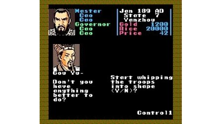 Romance of the Three Kingdoms NES