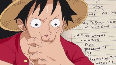 Anime-Neuling hat erst vor 3 Monaten mit One Piece angefangen und ist mittlerweile so sehr von der umfangreichen Geschichte überwältigt, dass er sich schriftliche Notizen machen muss