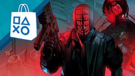 Teaserbild für Nur 2,99€ im PS Store: Diesen brachialen Cyberpunk-Shooter könnt ihr euch jetzt mit 85% Rabatt sichern